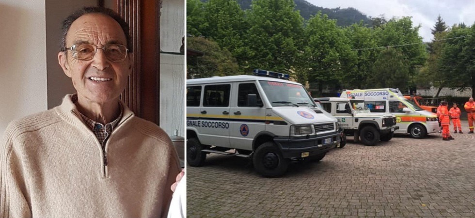 E' stato trovato morto Fabio Castellini, l'82enne era scomparso nel gardesano durante una passeggiata